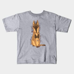 Malinois Adjectives Kids T-Shirt